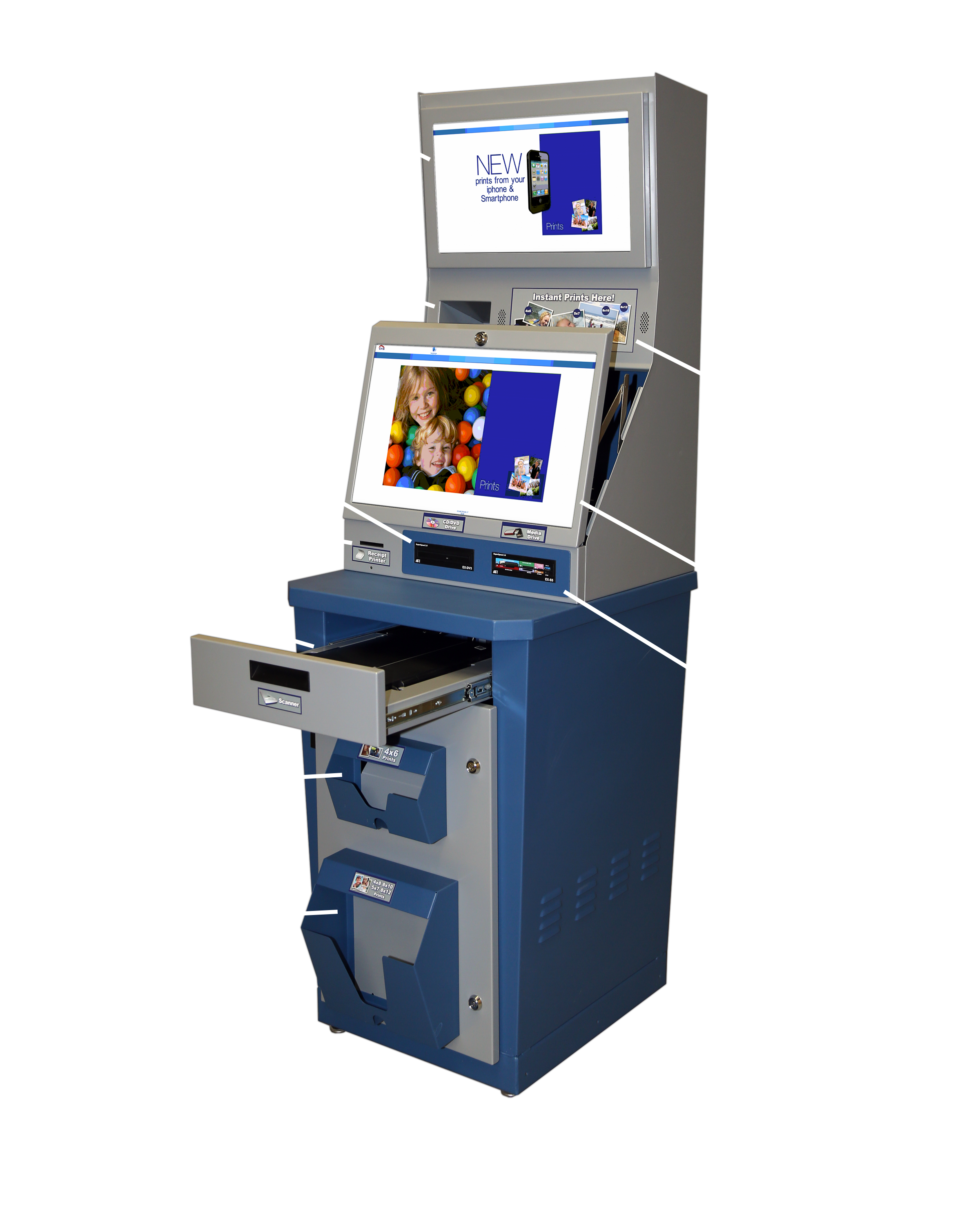 7200 Kiosk with Pointers